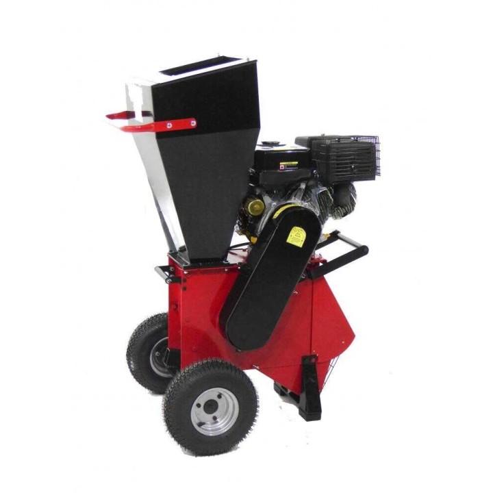 GeoTech GS150EL -biotriturador, Loncin 15 HP, sähkökäynnistys, 100 mm