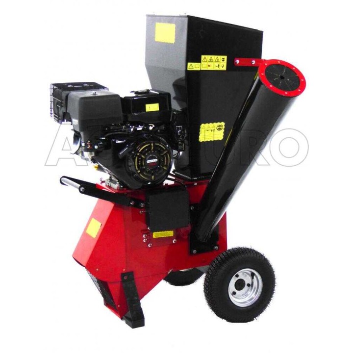 GeoTech GS150EL -biotriturador, Loncin 15 HP, sähkökäynnistys, 100 mm