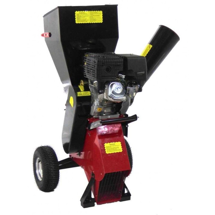 GeoTech GS150EL -biotriturador, Loncin 15 HP, sähkökäynnistys, 100 mm