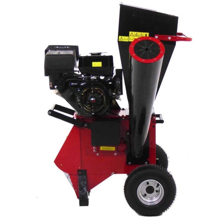 GeoTech GS150EL -biotriturador, Loncin 15 HP, sähkökäynnistys, 100 mm