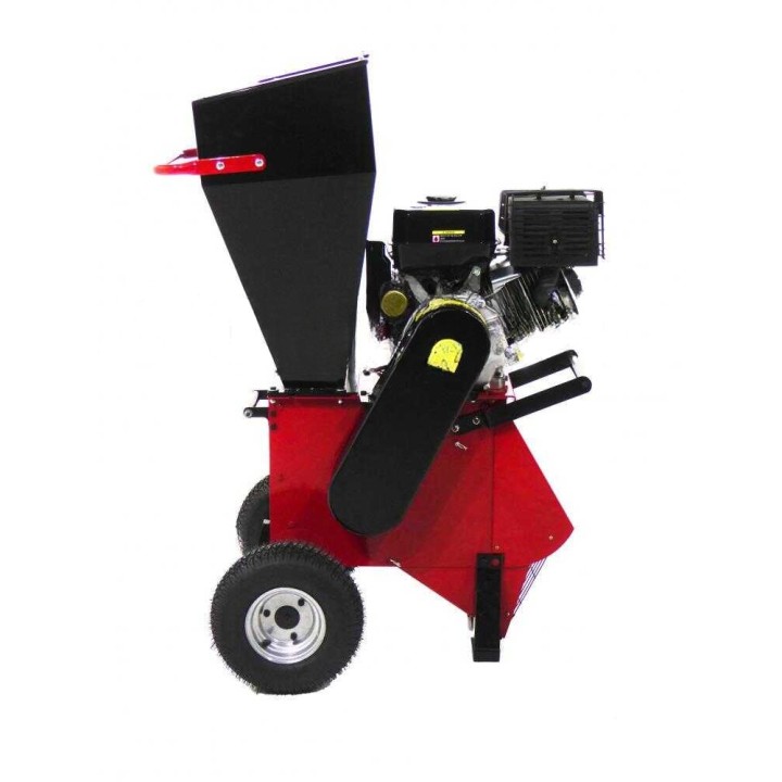 GeoTech GS150EL -biotriturador, Loncin 15 HP, sähkökäynnistys, 100 mm