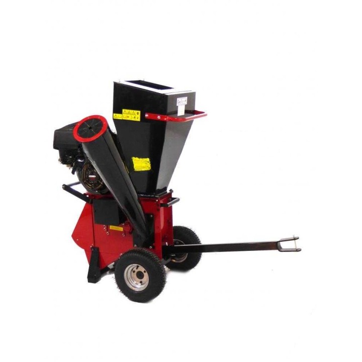 GeoTech GS150EL -biotriturador, Loncin 15 HP, sähkökäynnistys, 100 mm