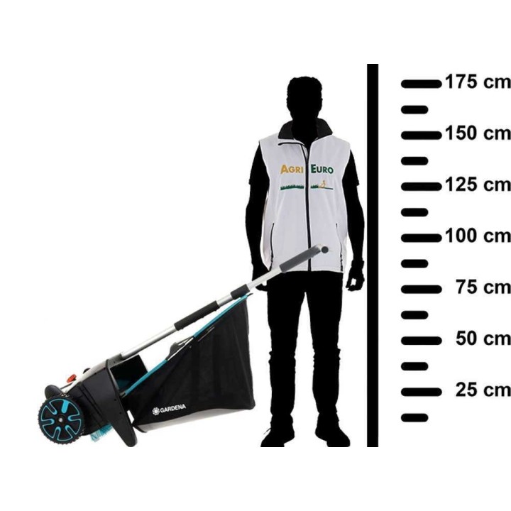 Gardena Raccogli foglie käsikäyttöinen lehtienkerääjä, 30 l