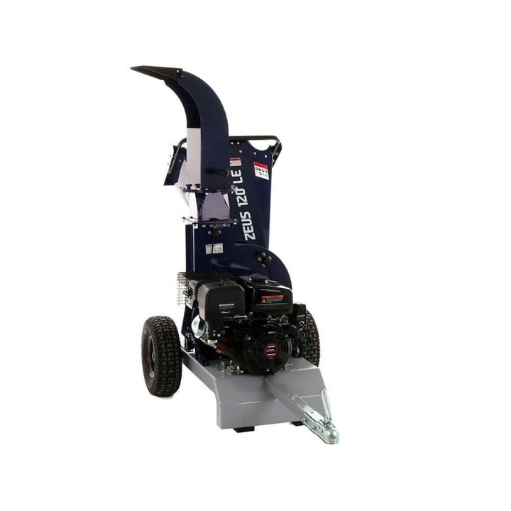 BullMach ZEUS 120 LE biocippuri oksille, Loncin 15 HP, sähköstartti, 80 mm