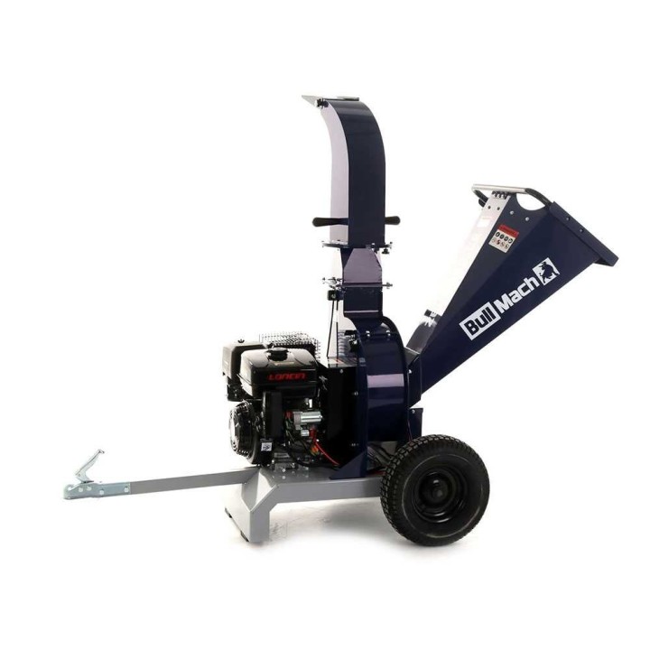 BullMach ZEUS 120 LE biocippuri oksille, Loncin 15 HP, sähköstartti, 80 mm