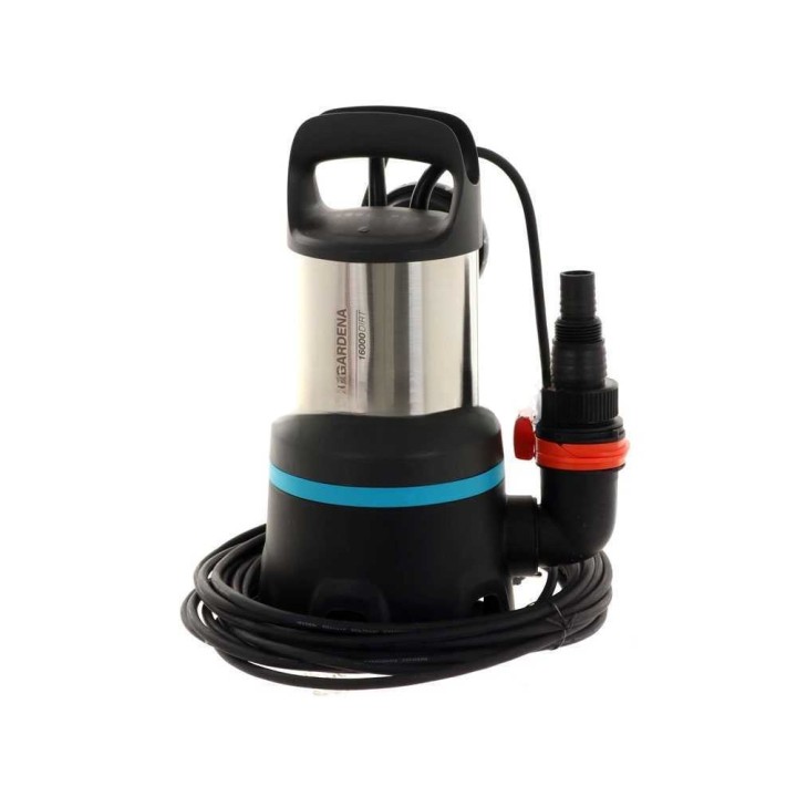 Gardena 16000 uppopumppu likavedelle, 450 W, 16 000 l/h, ruostumaton teräs