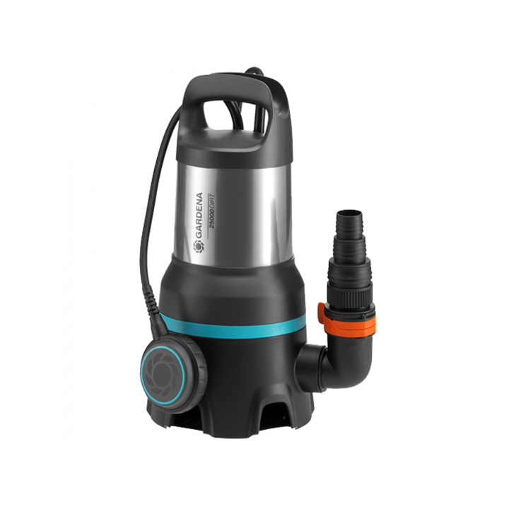 Gardena 25000 uppopumppu likavedelle 1 100 W 25 000 l h ruostumaton teräs