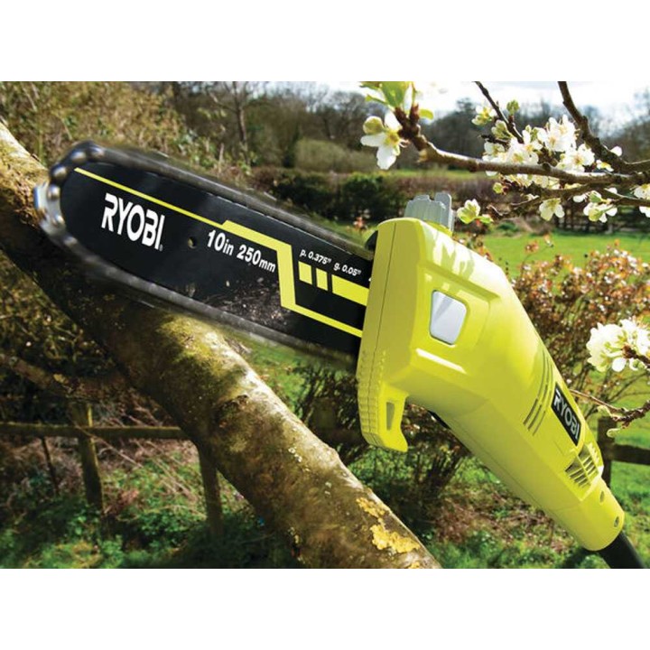 Ryobi RP750450 oksasaha ja pensasleikkuri teleskooppivarrella, 750 W, 45 cm