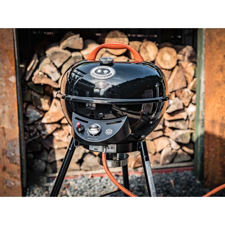 Outdoorchef Chelsea 420 G -kaasugrilli, 4,3 kW, Ø 42 cm