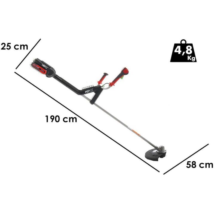 Henx H36DCU350 akkuraivuri, 40 V, ilman akkua ja laturia