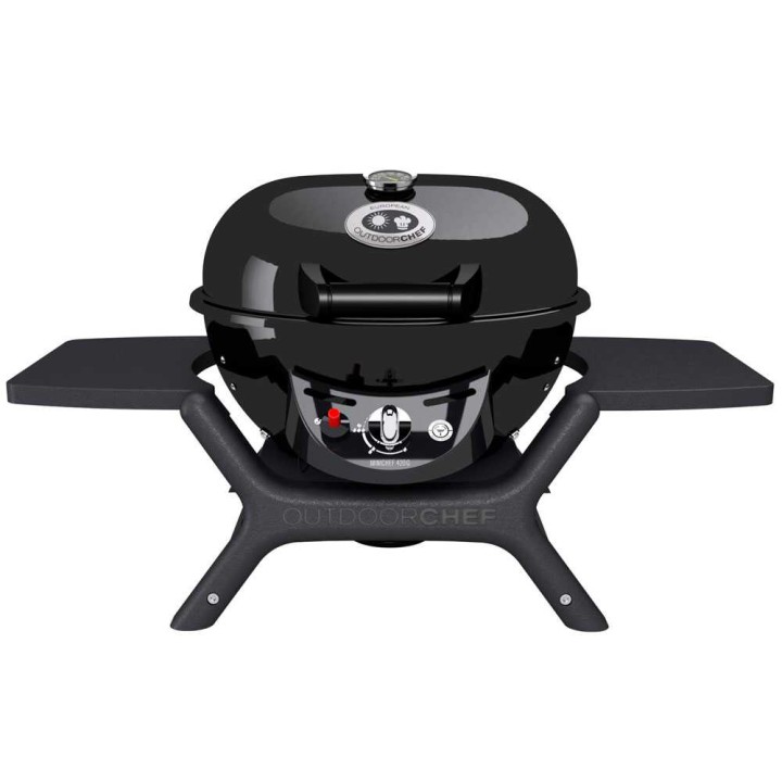 Outdoorchef MiniChef 420 G kannettava kaasugrilli, 4,3 kW, Ø 42 cm