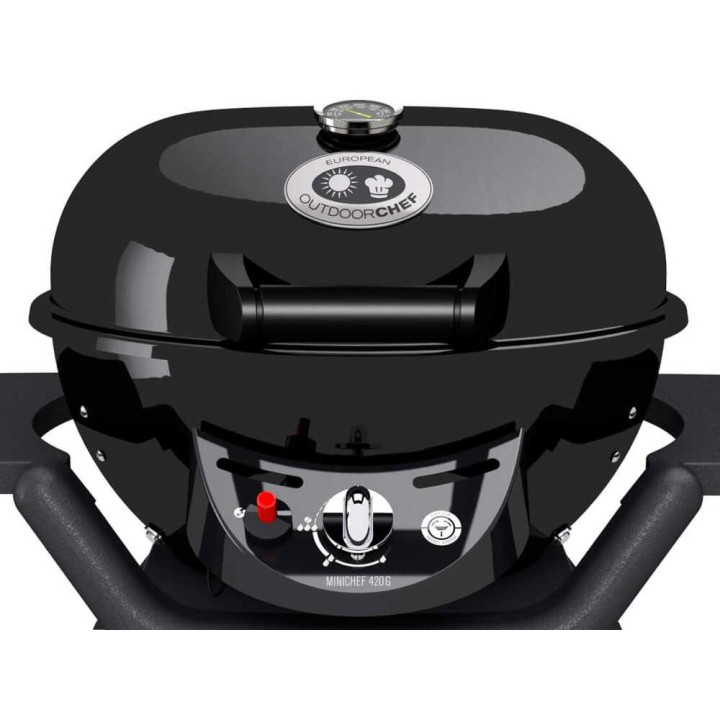 Outdoorchef MiniChef 420 G kannettava kaasugrilli, 4,3 kW, Ø 42 cm