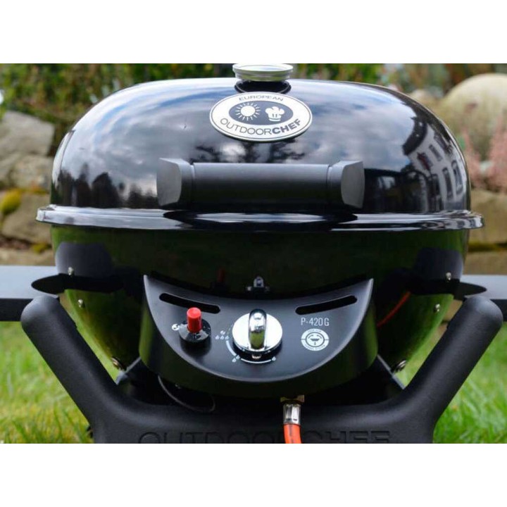 Outdoorchef MiniChef 420 G kannettava kaasugrilli, 4,3 kW, Ø 42 cm
