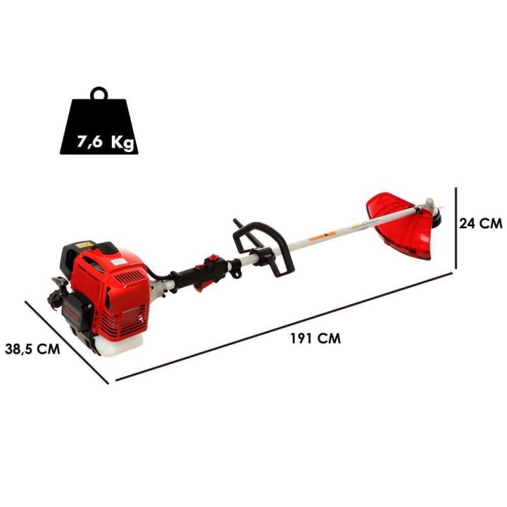Kawasaki ATJ 45 S I -raivaussaha, 45,4 cm³, 1,9 HP, yksittäinen kahva