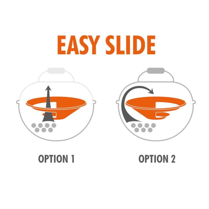 Outdoorchef Kensington 570 C hiiligrilli, Ø 57 cm, Easy Slide