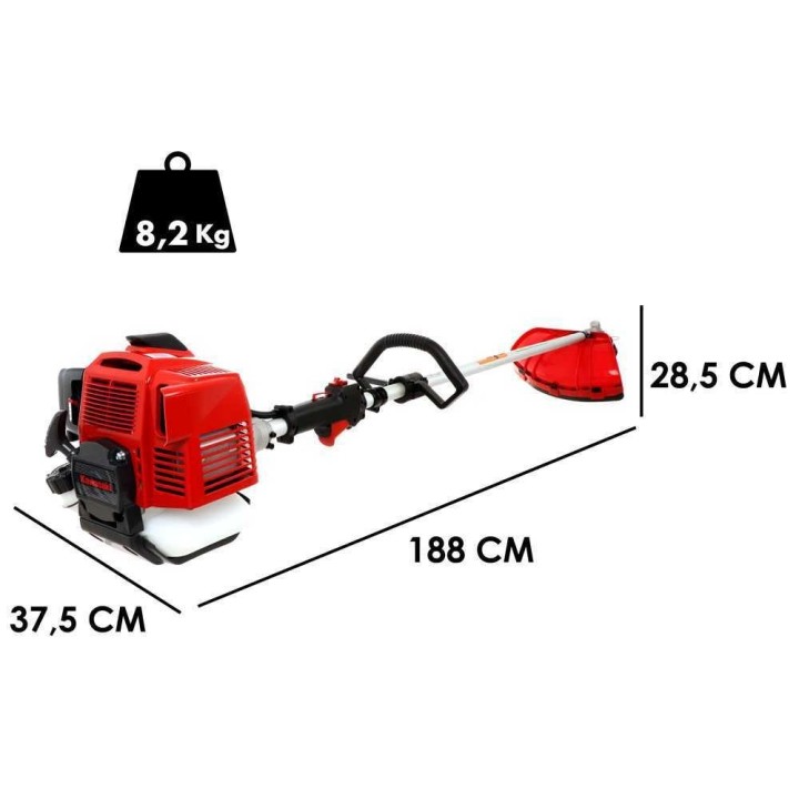 Kawasaki ATJ 53-S raivaussaha, 53,2 cm³, 2,7 HP, yksittäinen kädensija