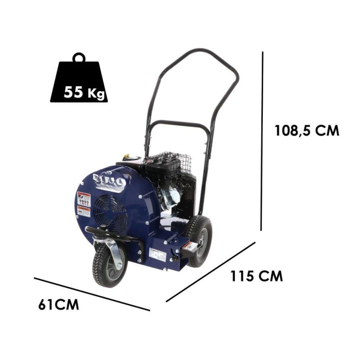 BullMach EOLO 36W lehtipuhallin, Rato 7 HP, 212 cm³
