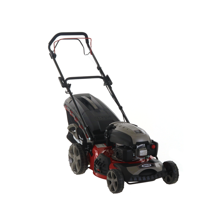 AMA TRX 465 itsevetävä bensiiniruohonleikkuri 4 in 1 46 cm 145 cm