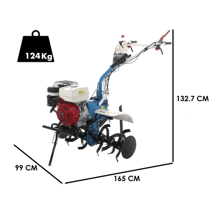 AGT 9000 bensiinijyrsin Honda GX270, 9 HP, 95 cm, 2+1 vaihteet