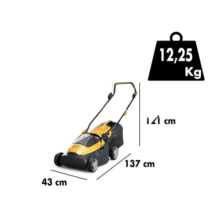 Stiga Collector 140 AE Kit akkuruohonleikkuri, 38 cm, 40 V, 2 × 20 V / 4 Ah