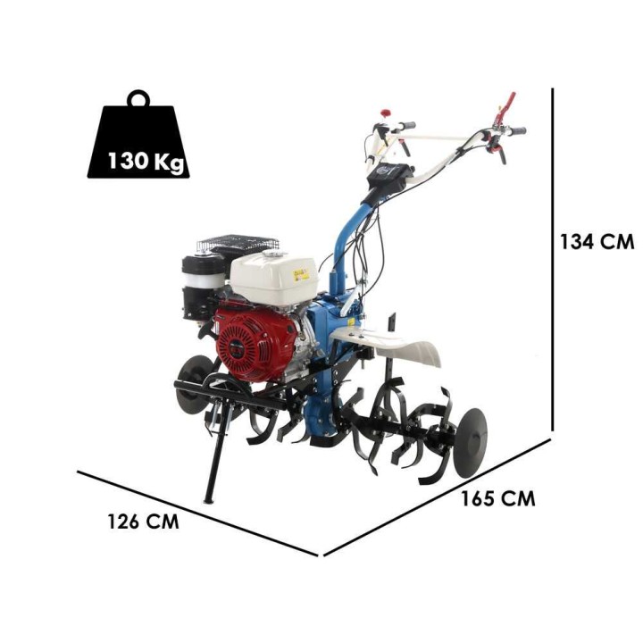 AGT 13000 GX390 bensiinikäyttöinen jyrsin, Honda 13 HP, 2 + 1 vaihdetta, 90–120 cm