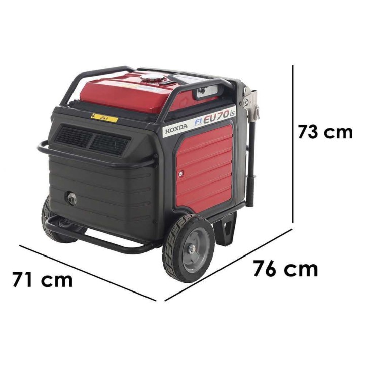 Honda EU70is invertterigeneraattori, 7 kW, 5,5 kW, 230 V, ATS