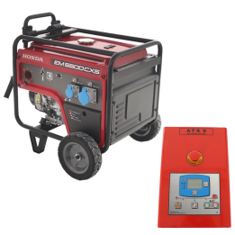 Honda EM 5500CXS bensiinigeneraattori 5 5 kW 230 V ATS