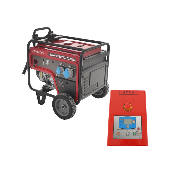 Honda EM 5500CXS bensiinigeneraattori 5 5 kW 230 V ATS