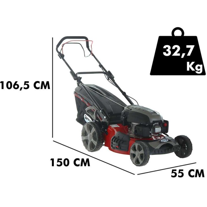 Ama TRX 511 itseliikkuva ruohonleikkuri, 170 cm³, 50 cm, 4-in-1