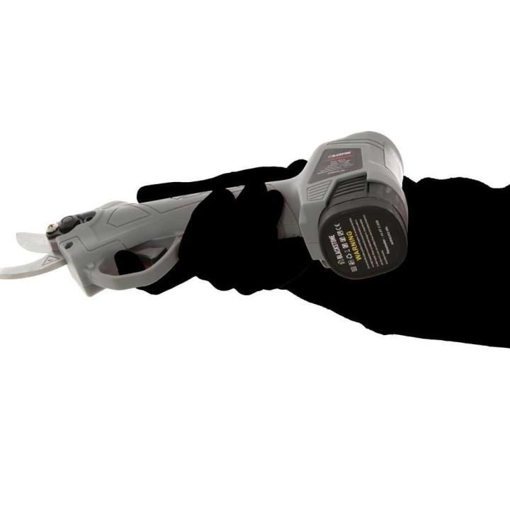 BlackStone BPS-25 akkukäyttöiset oksasakset, 16,8 V, 25 mm, 2 akkua