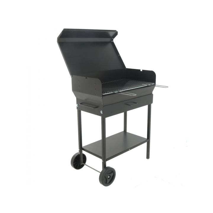 Mille Doriano hiiligrilli 57 5 37 cm kansi ja 3 grillauskorkeutta