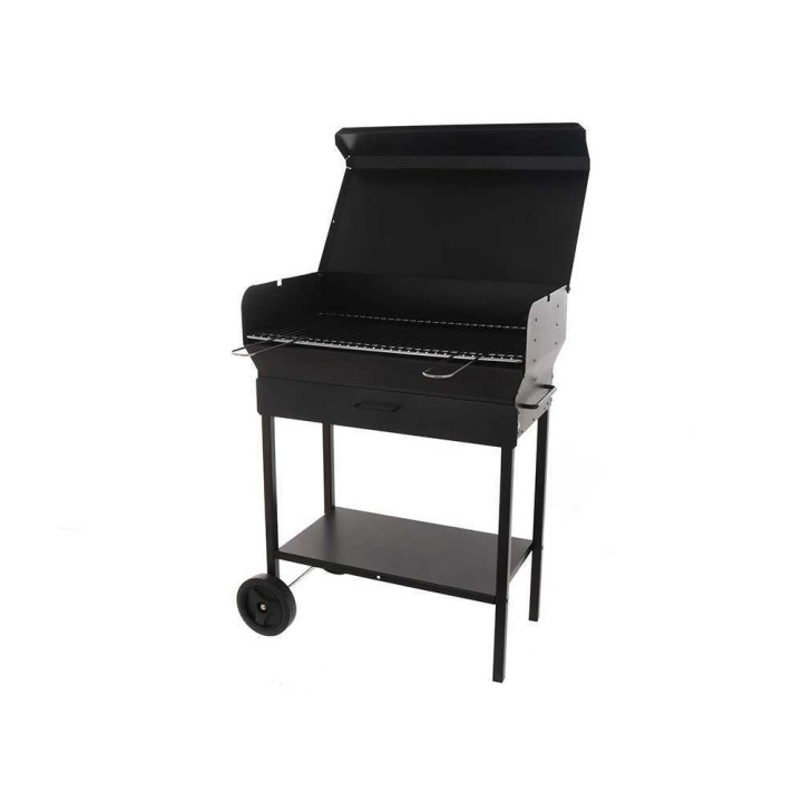 Mille Doriano hiiligrilli, 57,5 × 37 cm, kansi ja 3 grillauskorkeutta