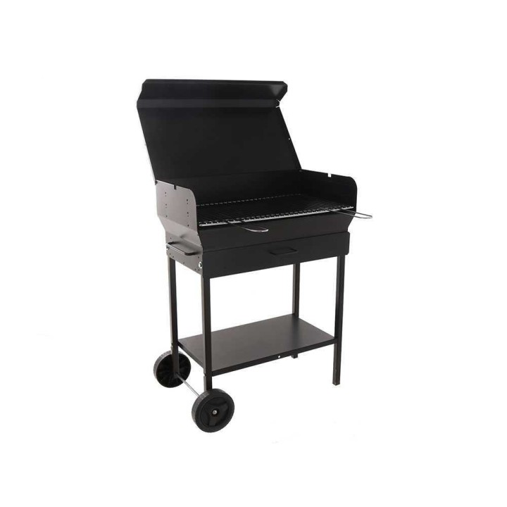 Mille Doriano hiiligrilli, 57,5 × 37 cm, kansi ja 3 grillauskorkeutta