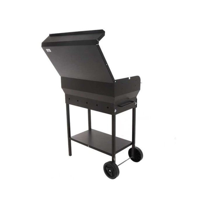 Mille Doriano hiiligrilli, 57,5 × 37 cm, kansi ja 3 grillauskorkeutta