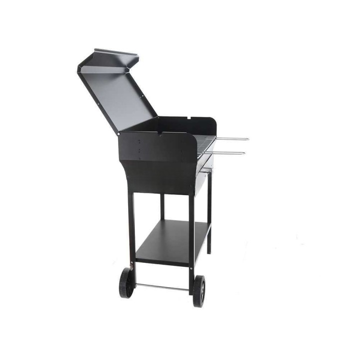 Mille Doriano hiiligrilli, 57,5 × 37 cm, kansi ja 3 grillauskorkeutta