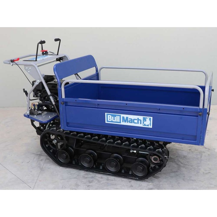 BullMach Helios 500 E tela-alustainen moottorikärry, 500 kg, 7 HP, jatkettava lava
