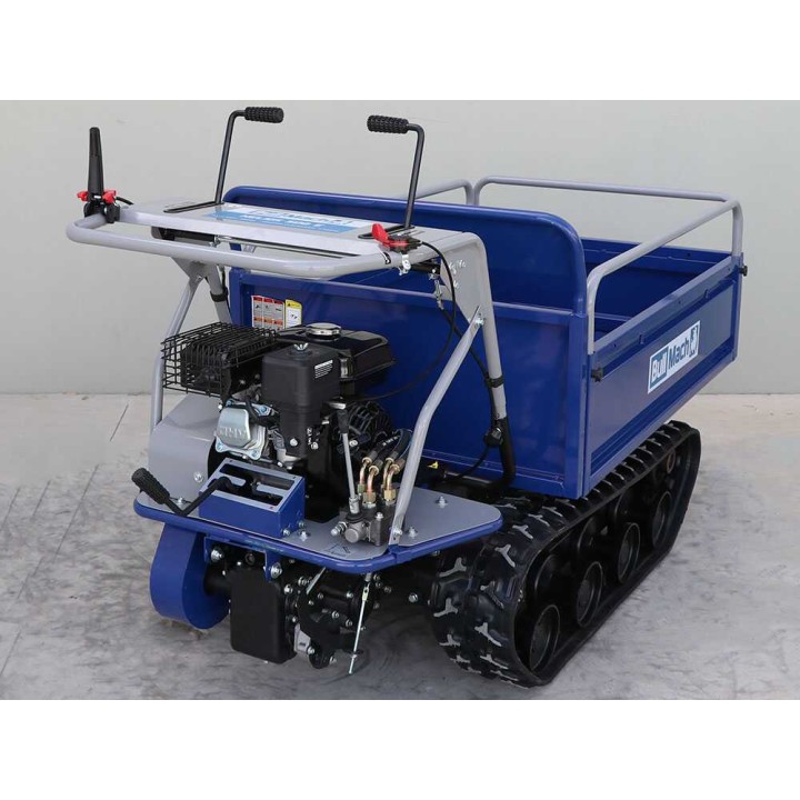 BullMach Helios 500 E tela-alustainen moottorikärry, 500 kg, 7 HP, jatkettava lava