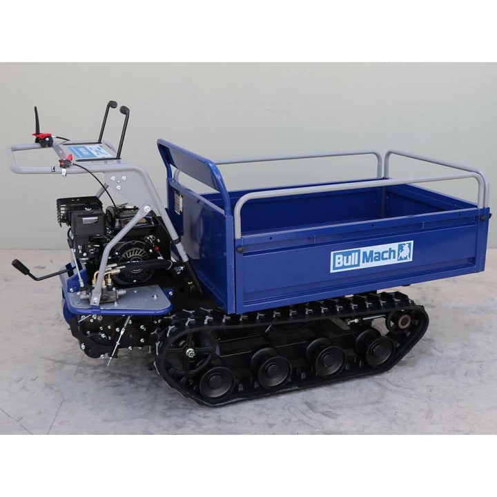 BullMach Helios 500 E tela-alustainen moottorikärry, 500 kg, 7 HP, jatkettava lava