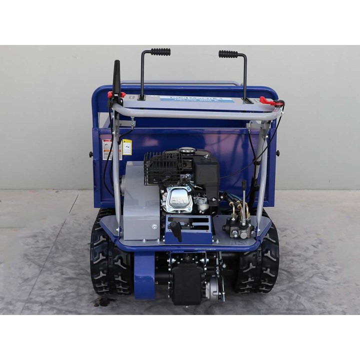 BullMach Helios 500 E tela-alustainen moottorikärry, 500 kg, 7 HP, jatkettava lava