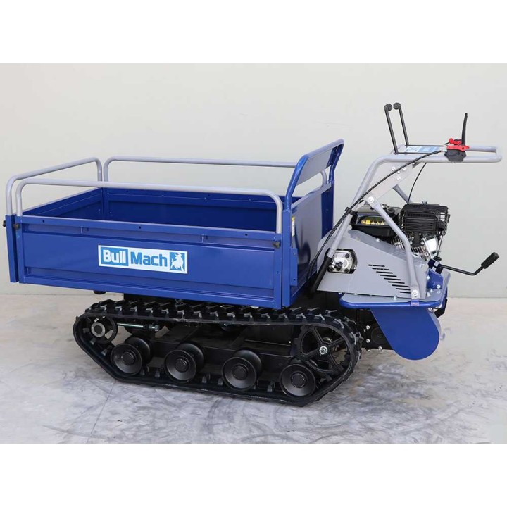 BullMach Helios 500 E tela-alustainen moottorikärry, 500 kg, 7 HP, jatkettava lava