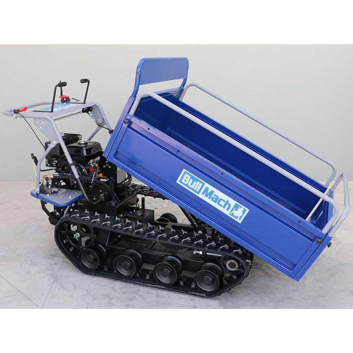 BullMach Helios 500 E tela-alustainen moottorikärry, 500 kg, 7 HP, jatkettava lava