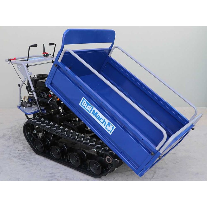 BullMach Helios 500 E tela-alustainen moottorikärry, 500 kg, 7 HP, jatkettava lava