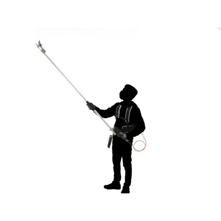BlackStone 450-BP sähköoksasakset varrella, 37 V, 5,2 Ah, 200 cm