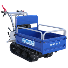 BullMach Helios 320 E telaketjukuljetin laajennettava kuormatila 320 kg 6 5 HP