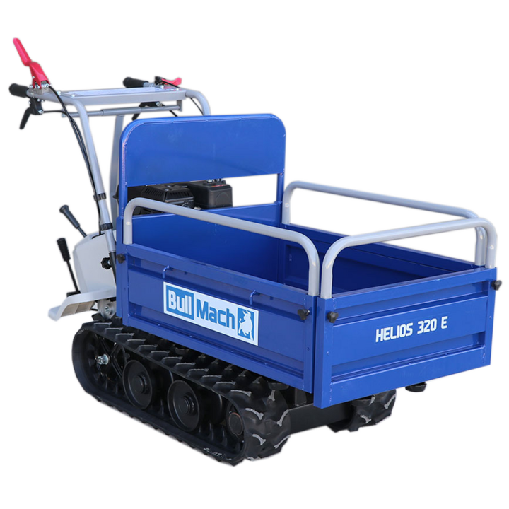 BullMach Helios 320 E telaketjukuljetin laajennettava kuormatila 320 kg 6 5 HP