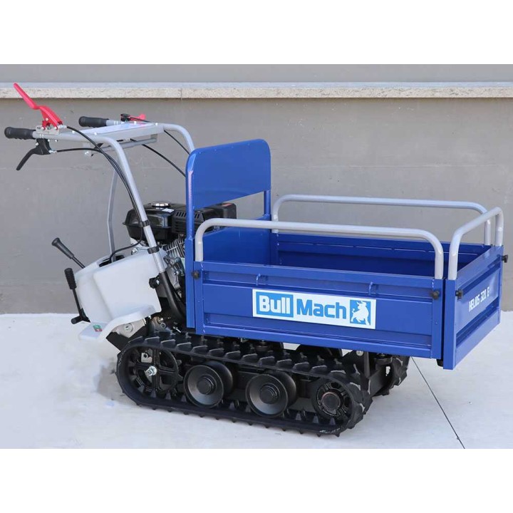 BullMach Helios 320 E telaketjukuljetin, laajennettava kuormatila, 320 kg, 6,5 HP