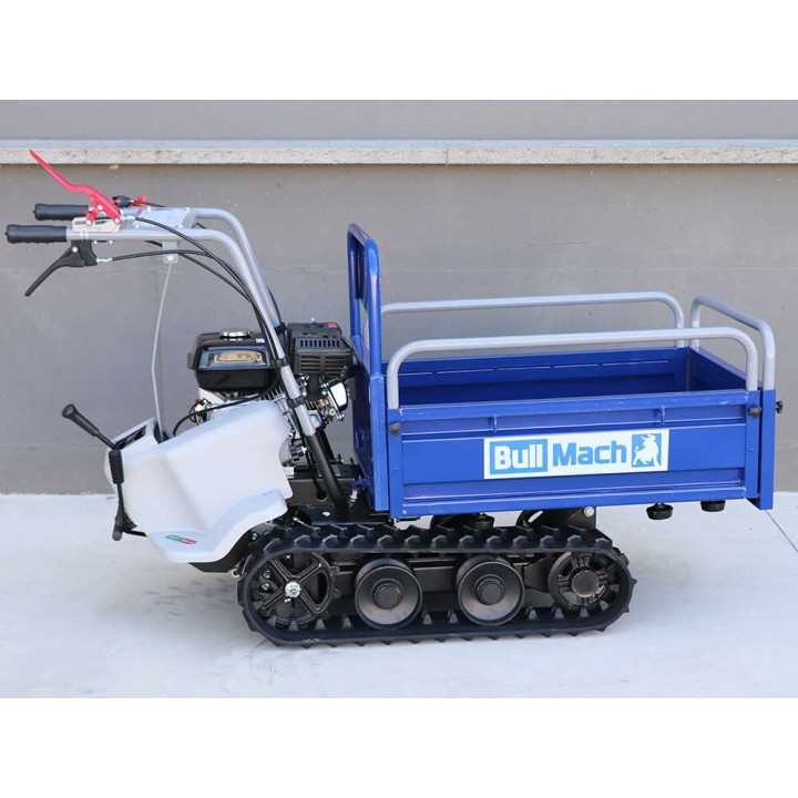 BullMach Helios 320 E telaketjukuljetin, laajennettava kuormatila, 320 kg, 6,5 HP
