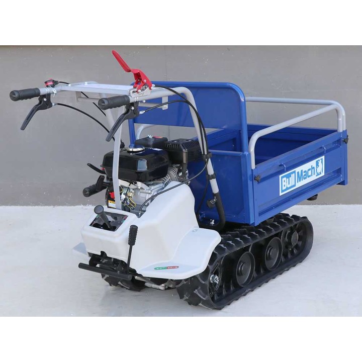 BullMach Helios 320 E telaketjukuljetin, laajennettava kuormatila, 320 kg, 6,5 HP
