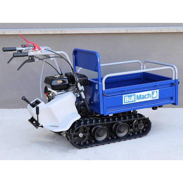 BullMach Helios 320 E telaketjukuljetin, laajennettava kuormatila, 320 kg, 6,5 HP