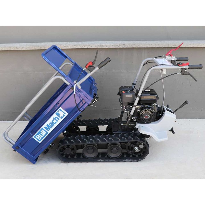 BullMach Helios 320 E telaketjukuljetin, laajennettava kuormatila, 320 kg, 6,5 HP